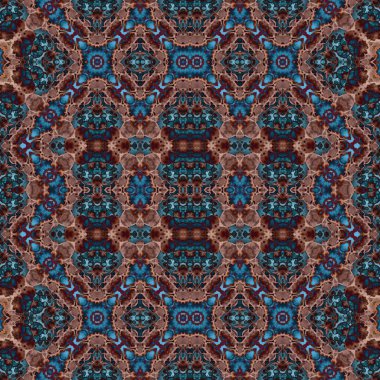 Kusursuz desen. Kusursuz doku ve arka plan. Soyut kaleydoskop