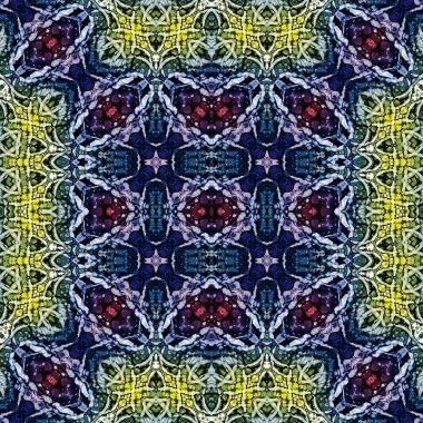 Kusursuz desen. Kusursuz doku ve arka plan. Soyut kaleydoskop