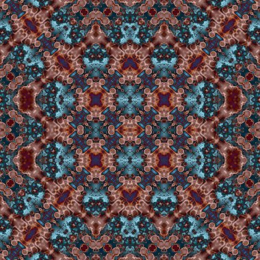 Kusursuz desen. Kusursuz doku ve arka plan. Soyut kaleydoskop