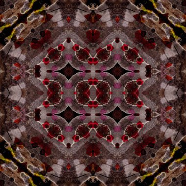 Kusursuz desen. Kusursuz doku ve arka plan. Soyut kaleydoskop