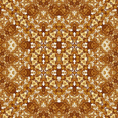 Kusursuz desen. Kusursuz doku ve arka plan. Soyut kaleydoskop