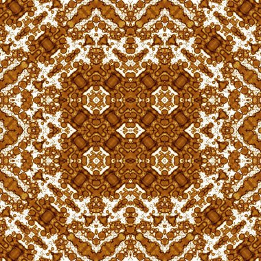 Kusursuz desen. Kusursuz doku ve arka plan. Soyut kaleydoskop