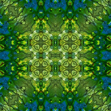 Kusursuz desen. Kusursuz doku ve arka plan. Soyut kaleydoskop