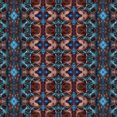 Kusursuz desen. Kusursuz doku ve arka plan. Soyut kaleydoskop