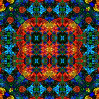 Kusursuz desen. Kusursuz doku ve arka plan. Soyut kaleydoskop