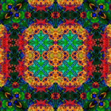 Kusursuz desen. Kusursuz doku ve arka plan. Soyut kaleydoskop