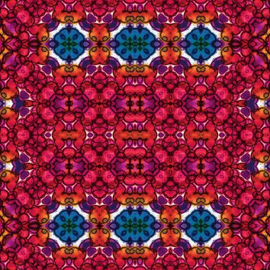 Kusursuz desen. Kusursuz doku ve arka plan. Soyut kaleydoskop