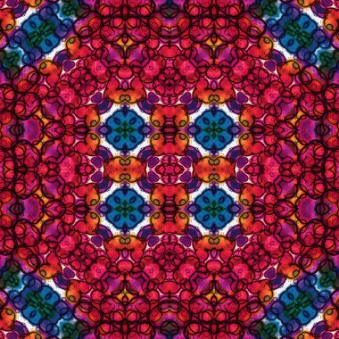 Kusursuz desen. Kusursuz doku ve arka plan. Soyut kaleydoskop