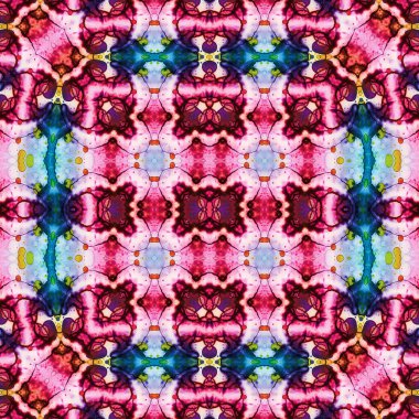 Kusursuz desen. Kusursuz doku ve arka plan. Soyut kaleydoskop