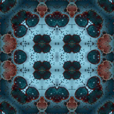 Kusursuz desen. Kusursuz doku ve arka plan. Soyut kaleydoskop