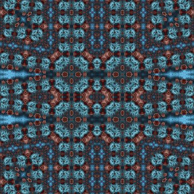 Kusursuz desen. Kusursuz doku ve arka plan. Soyut kaleydoskop