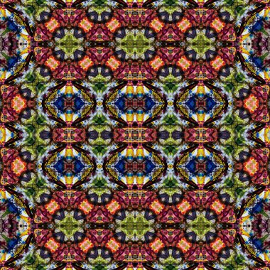 Kusursuz desen. Kusursuz doku ve arka plan. Soyut kaleydoskop