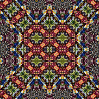 Kusursuz desen. Kusursuz doku ve arka plan. Soyut kaleydoskop