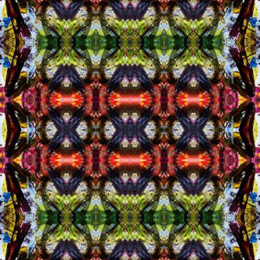 Kusursuz desen. Kusursuz doku ve arka plan. Soyut kaleydoskop