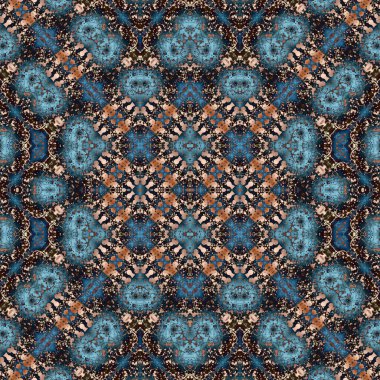 Kusursuz desen. Kusursuz doku ve arka plan. Soyut kaleydoskop