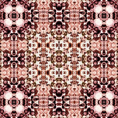 Kusursuz desen. Kusursuz doku ve arka plan. Soyut kaleydoskop