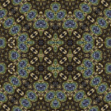 Kusursuz desen. Kusursuz doku ve arka plan. Soyut kaleydoskop