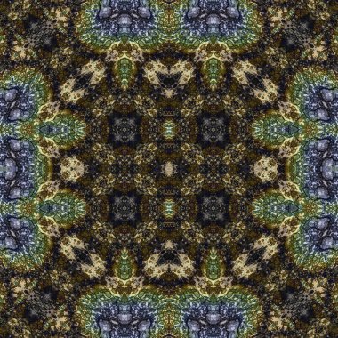 Kusursuz desen. Kusursuz doku ve arka plan. Soyut kaleydoskop