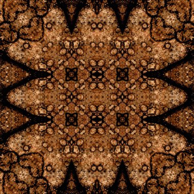 Kusursuz desen. Kusursuz doku ve arka plan. Soyut kaleydoskop