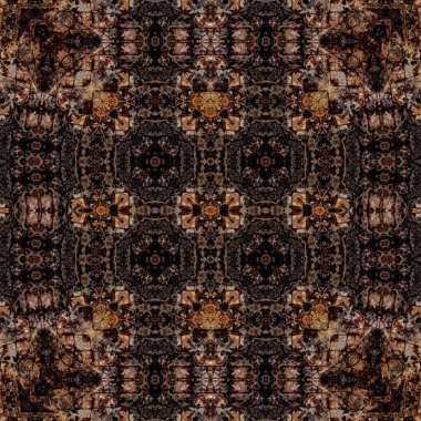 Kusursuz desen. Kusursuz doku ve arka plan. Soyut kaleydoskop