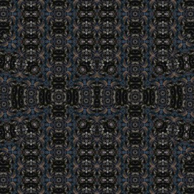 Kusursuz simetrik desen. Kusursuz bir doku. Soyut arkaplan