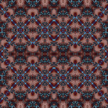 Kusursuz simetrik desen. Kusursuz bir doku. Soyut arkaplan