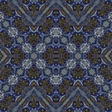 Kusursuz simetrik desen. Kusursuz bir doku. Soyut arkaplan