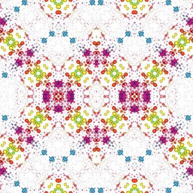 Kusursuz simetrik desen. Kusursuz bir doku. Soyut arkaplan