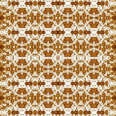 Kusursuz simetrik desen. Kusursuz bir doku. Soyut arkaplan