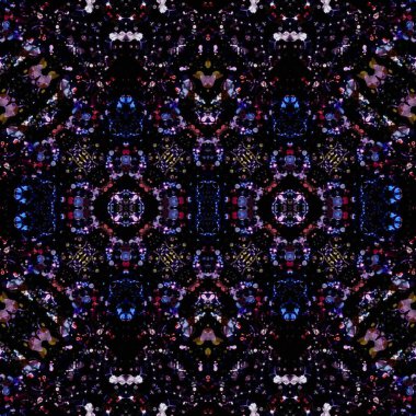 Kusursuz simetrik desen. Kusursuz bir doku. Soyut arkaplan