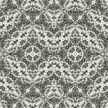 Kusursuz simetrik desen. Kusursuz bir doku. Soyut arkaplan