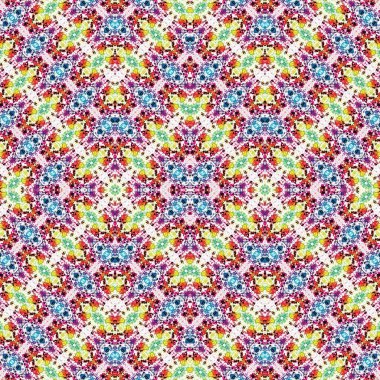 Kusursuz simetrik desen. Kusursuz bir doku. Soyut arkaplan