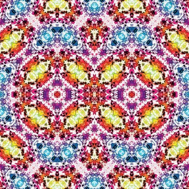 Kusursuz simetrik desen. Kusursuz bir doku. Soyut arkaplan