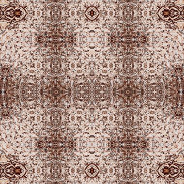 Kusursuz simetrik desen. Kusursuz bir doku. Soyut arkaplan