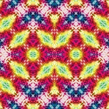 Kusursuz simetrik desen. Kusursuz bir doku. Soyut arkaplan