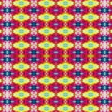 Kusursuz simetrik desen. Kusursuz bir doku. Soyut arkaplan