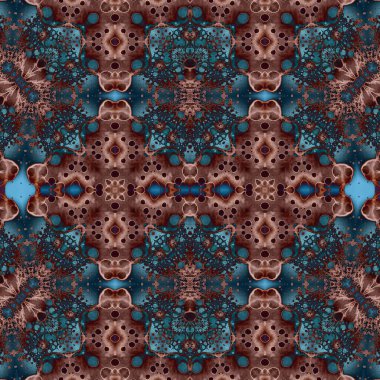 Kusursuz simetrik desen. Kusursuz bir doku. Soyut arkaplan