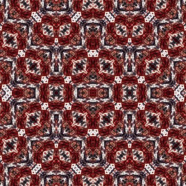 Kusursuz simetrik desen. Kusursuz bir doku. Soyut arkaplan