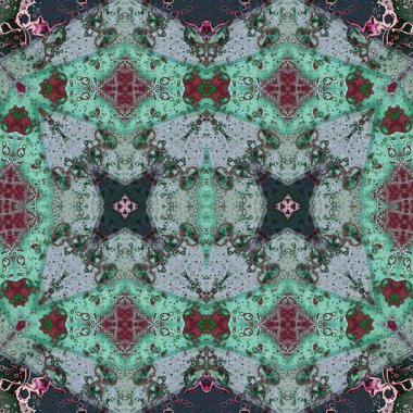 Kusursuz simetrik desen. Kusursuz bir doku. Soyut arkaplan