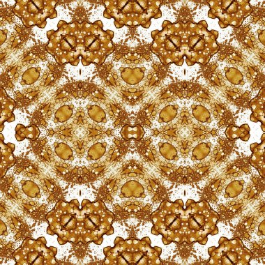 Kusursuz simetrik desen. Kusursuz bir doku. Soyut arkaplan