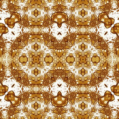 Kusursuz simetrik desen. Kusursuz bir doku. Soyut arkaplan