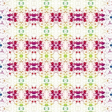 Kusursuz simetrik desen. Kusursuz bir doku. Soyut arkaplan