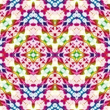 Kusursuz simetrik desen. Kusursuz bir doku. Soyut arkaplan