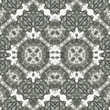 Kusursuz simetrik desen. Kusursuz bir doku. Soyut arkaplan