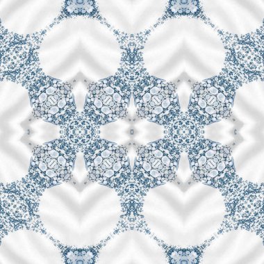 Kusursuz simetrik desen. Kusursuz bir doku. Soyut arkaplan