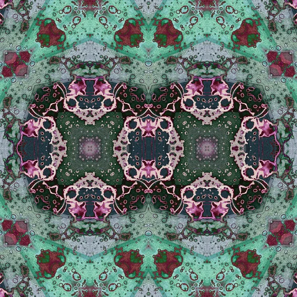 Kusursuz simetrik desen. Kusursuz bir doku. Soyut arkaplan