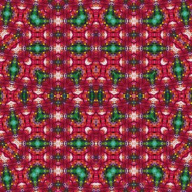 Kusursuz simetrik desen. Kusursuz bir doku. Soyut arkaplan