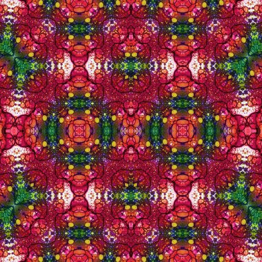 Kusursuz simetrik desen. Kusursuz bir doku. Soyut arkaplan