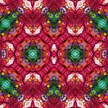 Kusursuz simetrik desen. Kusursuz bir doku. Soyut arkaplan