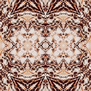 Kusursuz simetrik desen. Kusursuz bir doku. Soyut arkaplan